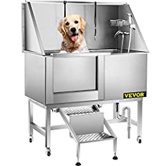 Used, VEVOR Dog Grooming Tub,50in Baths Dog Grooming Bath for sale  Delivered anywhere in UK