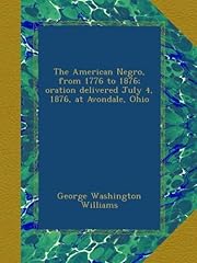 American negro 1776 for sale  Delivered anywhere in UK