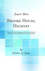 Brooke house hackney for sale  Delivered anywhere in UK