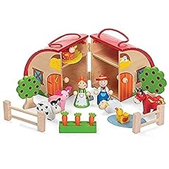Wooden farm playset usato  Spedito ovunque in Italia 