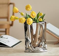 Vaso fiori argento usato  Spedito ovunque in Italia 