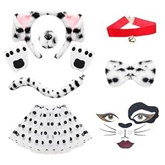 9pcs dalmatian costume for sale  Delivered anywhere in UK