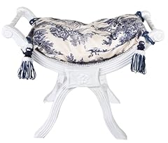 Stool linen jouy for sale  Delivered anywhere in UK