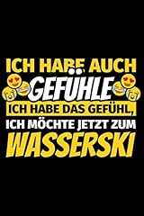 Notizbuch liniert wasserski gebraucht kaufen  Wird an jeden Ort in Deutschland