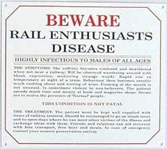 Railway enthusiasts disease for sale  Delivered anywhere in UK