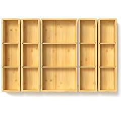 Pieces bamboo drawer for sale  Delivered anywhere in USA 