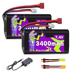 Raebatuol 3400mah 7.4v for sale  Delivered anywhere in USA 