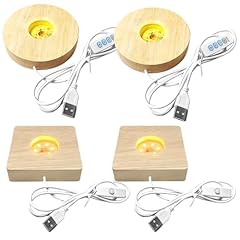 Stück led holzsockel gebraucht kaufen  Wird an jeden Ort in Deutschland
