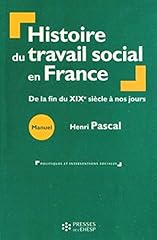 Histoire travail social d'occasion  Livré partout en France