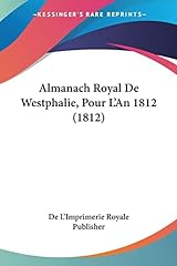 Almanach royal westphalie d'occasion  Livré partout en France
