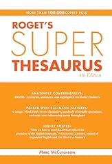Roget super thesaurus for sale  Delivered anywhere in UK