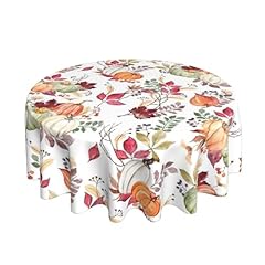 Fall round tablecloth for sale  Delivered anywhere in USA 