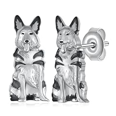 German shepherd earrings for sale  Delivered anywhere in USA 