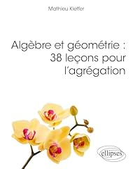 Algèbre géométrie leçons d'occasion  Livré partout en France