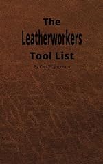 Leatherworker tool list for sale  Delivered anywhere in USA 
