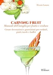 Carving fruit. manuale usato  Spedito ovunque in Italia 