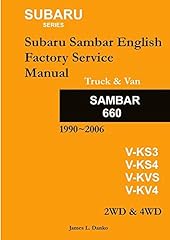 Subaru sambar english for sale  Delivered anywhere in USA 