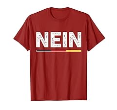 Nein shirt german for sale  Delivered anywhere in USA 