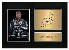 Lewis hamilton signed for sale  Delivered anywhere in UK