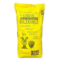 15kg lübzer holzkohle gebraucht kaufen  Wird an jeden Ort in Deutschland