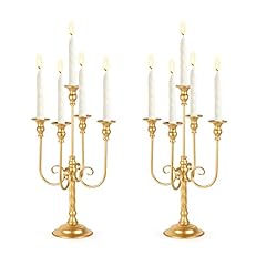 19.7in gold candelabra for sale  Delivered anywhere in UK