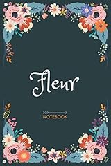 Fleur notebook floral for sale  Delivered anywhere in UK