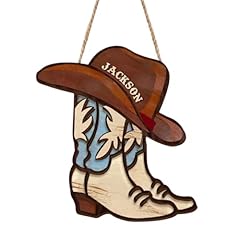 Personalized cowboy door for sale  Delivered anywhere in USA 