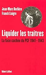 Liquider traîtres face d'occasion  Livré partout en France