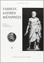Varron satires ménippées d'occasion  Livré partout en France