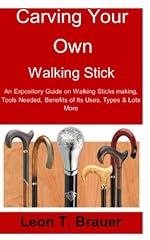 Carving walking stick for sale  Delivered anywhere in Ireland