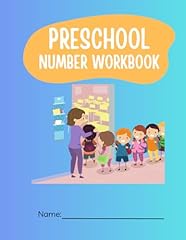 Preschool number worksheet d'occasion  Livré partout en France