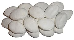 20 XL White Gas fire Ceramic Pebbles Replacements Bio for sale  Delivered anywhere in UK