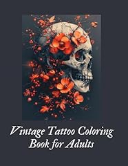 Vintage tattoo coloring for sale  Delivered anywhere in USA 