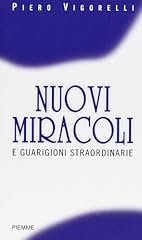 Nuovi miracoli guarigioni usato  Spedito ovunque in Italia 