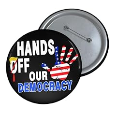 Hands protest button for sale  Delivered anywhere in USA 