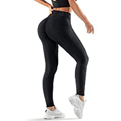 Push up Leggings Sportivi Anticellulite con Tasca Interna per Fitness Yoga Pant Oielai Leggins Donna A Vita Alta 
