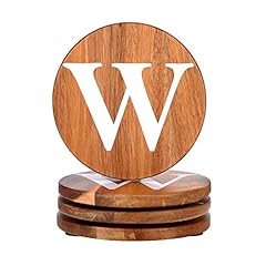 Wood coasters set for sale  Delivered anywhere in USA 