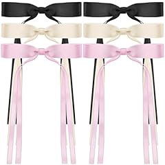6pcs hair bows for sale  Delivered anywhere in UK