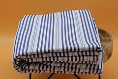 Meterware stoff blauen gebraucht kaufen  Wird an jeden Ort in Deutschland