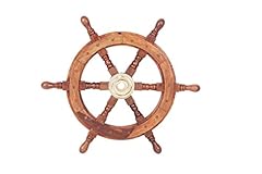 Benzara shipwheel teak for sale  Delivered anywhere in USA 
