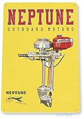 Tin sign neptune for sale  Delivered anywhere in USA 