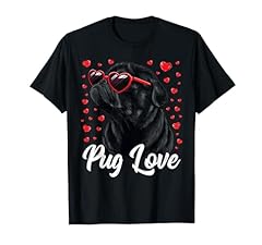 Pug love shirt for sale  Delivered anywhere in USA 