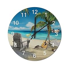 Wall clock seaside for sale  Delivered anywhere in UK