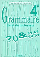 4eme grammaire livret gebraucht kaufen  Wird an jeden Ort in Deutschland