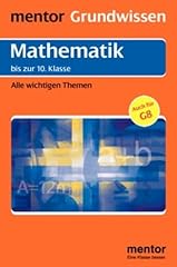 Mentor grundwissen mathematik gebraucht kaufen  Wird an jeden Ort in Deutschland