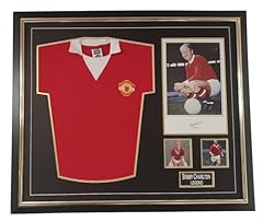 Bobby charlton signed for sale  Delivered anywhere in UK