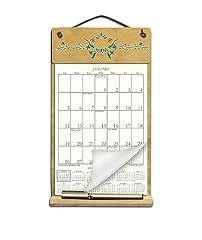 Wooden refillable calendar for sale  Delivered anywhere in USA 