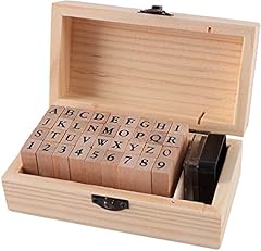 Wooden rubber stamps for sale  Delivered anywhere in UK