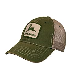 John Deere Men's 13080608IV00, Green/Ivory, One Size, used for sale  Delivered anywhere in USA 