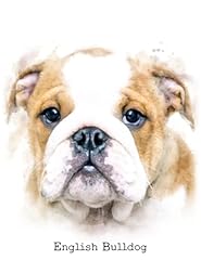 English bulldog notebook for sale  Delivered anywhere in UK